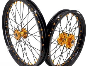 KKE 1.4×19 & 1.6×19 Electric Dirtbike Wheels for Sur‑Ron Light Bee X (Gold)