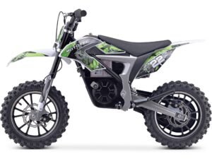 MotoTec 36v 790w Demon Electric Dirt Bike Lithium Green