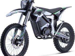 MotoTec Venom 72v 12000w Electric Dirt Bike White