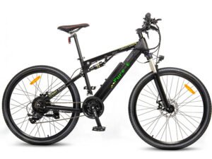 Pure-E Electric Mountain Bicycle with Full Suspension